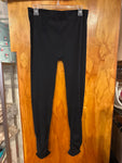 2X Extra Touch stretchy Women's Black wear under Leggings with Button Detail