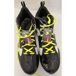 15 Men's Under Armour UA Crusher RM Black White Football Cleats Synthetic 1286600-001 Lightweight