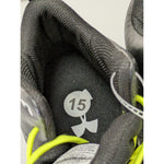 15 Men's Under Armour UA Crusher RM Black White Football Cleats Synthetic 1286600-001 Lightweight