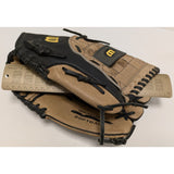 13 " RHT Wilson A360 Softball Glove Black & Beige Genuine Leather A0360 ES13 Baseball Right Hand Throw Adult