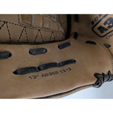 13 " RHT Wilson A360 Softball Glove Black & Beige Genuine Leather A0360 ES13 Baseball Right Hand Throw Adult