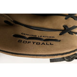 13 " RHT Wilson A360 Softball Glove Black & Beige Genuine Leather A0360 ES13 Baseball Right Hand Throw Adult