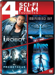 4 Sci-Fi Film Favorites (I, Robot / Independence Day / Prometheus / The Abyss (S
