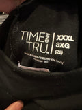 XXXL (22) Time and Tru Women's Black Leggings