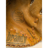 RARE Handcrafted Brandy 166 Baseball Glove Premium Steerhide Deep Pocket Flexaction