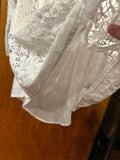 22 Stylish White Lace boho  Embroidered Blouse