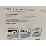 USB Vupoint Magic InstaScan PDS-ST420-VP Portable Sheetfed Scanner 16GB Lexar Card Cordless
