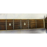 Belcat SOV-700 Acoustic Electric Guitar Bowlback Black Rosewood Ovation Celebrity CC57 Handcrafted Leather Strap Korea