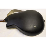 Belcat SOV-700 Acoustic Electric Guitar Bowlback Black Rosewood Ovation Celebrity CC57 Handcrafted Leather Strap Korea