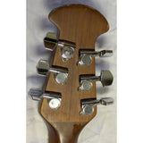 Belcat SOV-700 Acoustic Electric Guitar Bowlback Black Rosewood Ovation Celebrity CC57 Handcrafted Leather Strap Korea