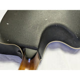 Belcat SOV-700 Acoustic Electric Guitar Bowlback Black Rosewood Ovation Celebrity CC57 Handcrafted Leather Strap Korea