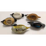 Set China Pencil Sharpener Hong Kong Plastic Shaker Mini Mallard Duck Miniature