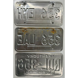 Lot 356 EMH MEADE 356 LAE PULASKI RDL 356 WEBSTER Kentucky License Plate Porsche
