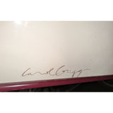 MAKE OFFER 59X37 Carol Grigg "She Walks With Horses" Watercolor Print Framed Artwork