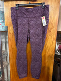 1X All in Motion High-Rise Leggings - Mulberry