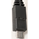 AS-IS CC24 Motorola Micro USB Black Car Charger Plastic Single USB Port Cig Lighter Plug