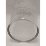 4" West End Brewing Co. Utica New York Pint Glass 16 Oz Clear "High Grade Beers Only" Unique In Excellence Vintage