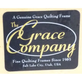 Grace Hoop Arm Foldable 22" Square Hand Quilting Frame W Stand Wood Adjustable