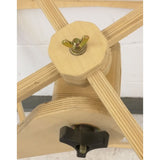 Grace Hoop Arm Foldable 22" Square Hand Quilting Frame W Stand Wood Adjustable