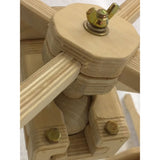 Grace Hoop Arm Foldable 22" Square Hand Quilting Frame W Stand Wood Adjustable