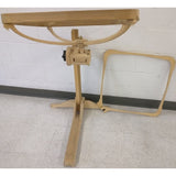 Grace Hoop Arm Foldable 22" Square Hand Quilting Frame W Stand Wood Adjustable