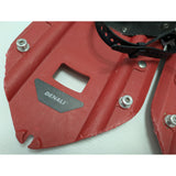 22" MSR Denali Lightweight Snowshoes Pair Red Plastic & Metal Grip Traction Straps evo classic