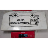 VW Bus 2012 Yellowstone VESI Marble Plaque Sign Paperweight Camper Club Volkswagen Enthusiast of Southeast Idaho