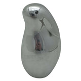 MCM Bunny HAGEN MID-CENTURY CHROME ART SCULPTURE Rabbit Paperweight Leo Schimanszky
