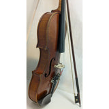 4/4 Antique 1924 Violin Francesco Viotoni Filius Bow Petrus Guarnerius Copy Koverite Case Wood Leather