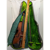 4/4 Antique 1924 Violin Francesco Viotoni Filius Bow Petrus Guarnerius Copy Koverite Case Wood Leather