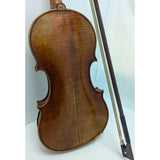 4/4 Antique 1924 Violin Francesco Viotoni Filius Bow Petrus Guarnerius Copy Koverite Case Wood Leather