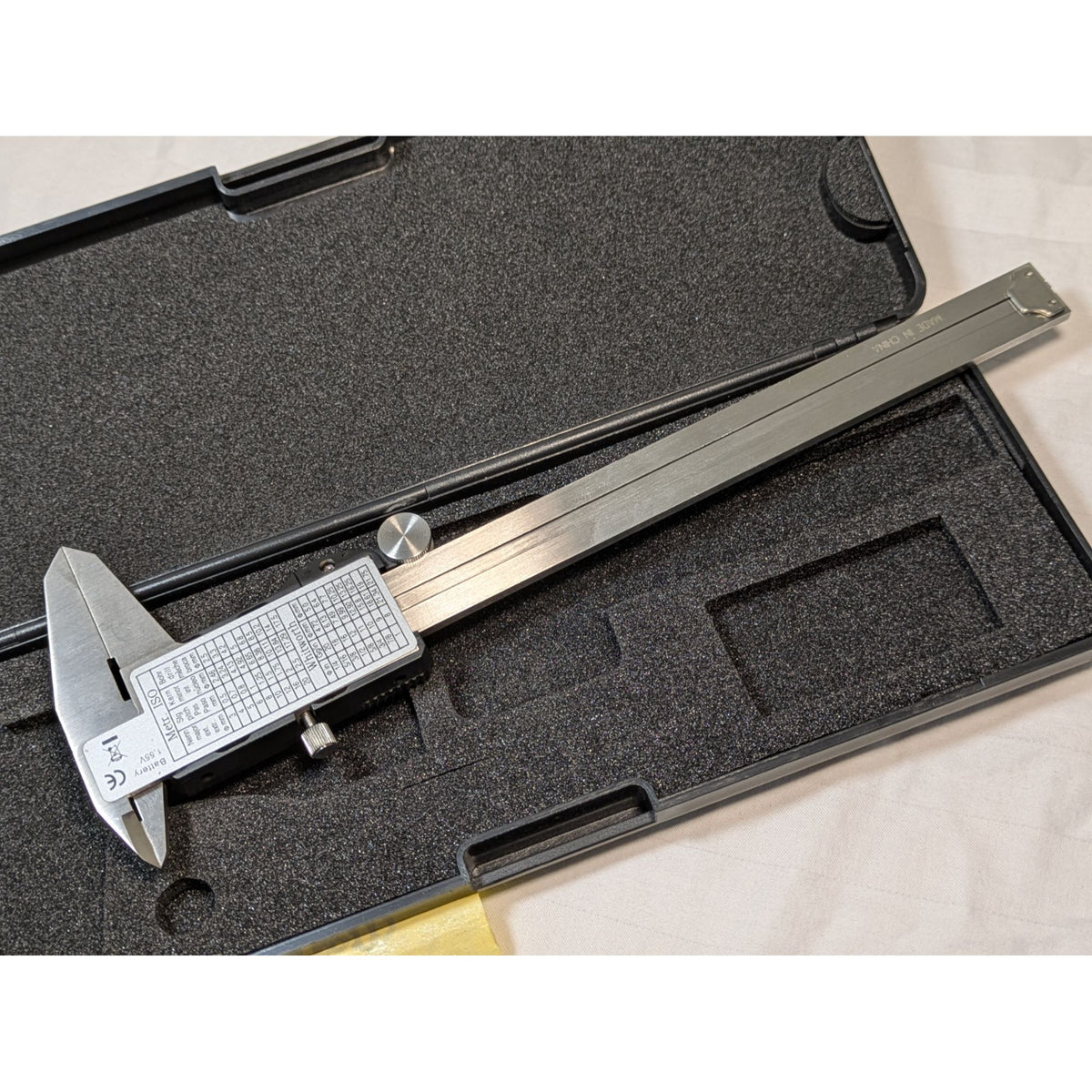 INVENTORY 0-150mm Electronic Digital Caliper Stainless Steel Tool Whit ...