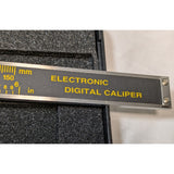 INVENTORY 0-150mm Electronic Digital Caliper Stainless Steel Tool Whitworth ISO With Case