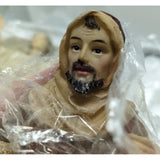 9" The Shepherds and Angel Lamb For Real Life Nativity Series Three Kings Gifts