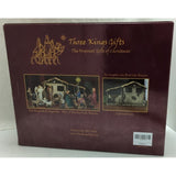 9" The Shepherds and Angel Lamb For Real Life Nativity Series Three Kings Gifts