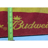 53x30" Bud Light Budweiser Play On Beach Towel 1888 Mills 100% Cotton Yellow Red Blue