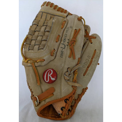 12.5 " RBG6 Ken Griffey Jr Rawlings Endorsed Baseball Glove Mitt Leather RHT