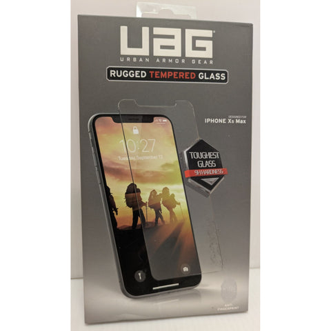 UAG Glass Screen Protector For iPhone Xs Max Rugged Tempered Sealed New NOS Urban Armor Gear