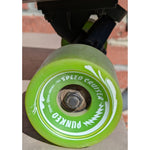 40" Yocaher Punked Rasta Lion Graphic Longboard Skateboard 70mm Speed Cruiser Wheels