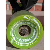 40" Yocaher Punked Rasta Lion Graphic Longboard Skateboard 70mm Speed Cruiser Wheels