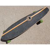 40" Yocaher Punked Rasta Lion Graphic Longboard Skateboard 70mm Speed Cruiser Wheels