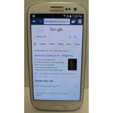 SCH-I535 Samsung Galaxy S3 Smartphone 16GB Verizon 8MP Camera Wi-Fi 4G LTE White Cell Phone Touchscreen Android
