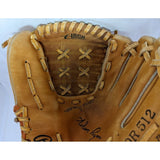 10.5 OR512 Nolan Ryan Rawlings Endorsed Baseball Glove Mitt Leather RHT OR 512 Youth