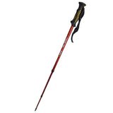 Mountainsmith Pyrite 7075 Trekking Pole Adjustable Hiking Stick Aluminum Red Black Yellow