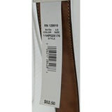 NEW 38-40 L Tommy Hilfiger Reversible Leather Belt Brown/Tan Silver Buckle NWT Tags