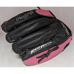 12 " FP22SB FastPitch Softball Rawlings Pink Black Baseball Glove Mitt Leather RHT