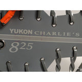 825 Yukon Charlies 8x25 6000 Series Mountain Profile Snowshoes Lightweight Aluminum Gray Bag Snow Shoes