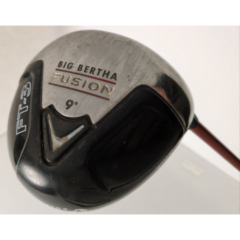 9 Degree RH 46" Callaway FT-3 Big Bertha Fusion Driver Aldila NVS 55-R-350 Golf Club