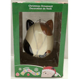Squishmallows Kurt Adler 2023 CAM CALICO CAT Glasses Christmas 3" Ornament w BOX