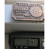 Vintage Hall Brake Velvetouch Clutch Disc 1983 Phoenix Casper Industrial Mining